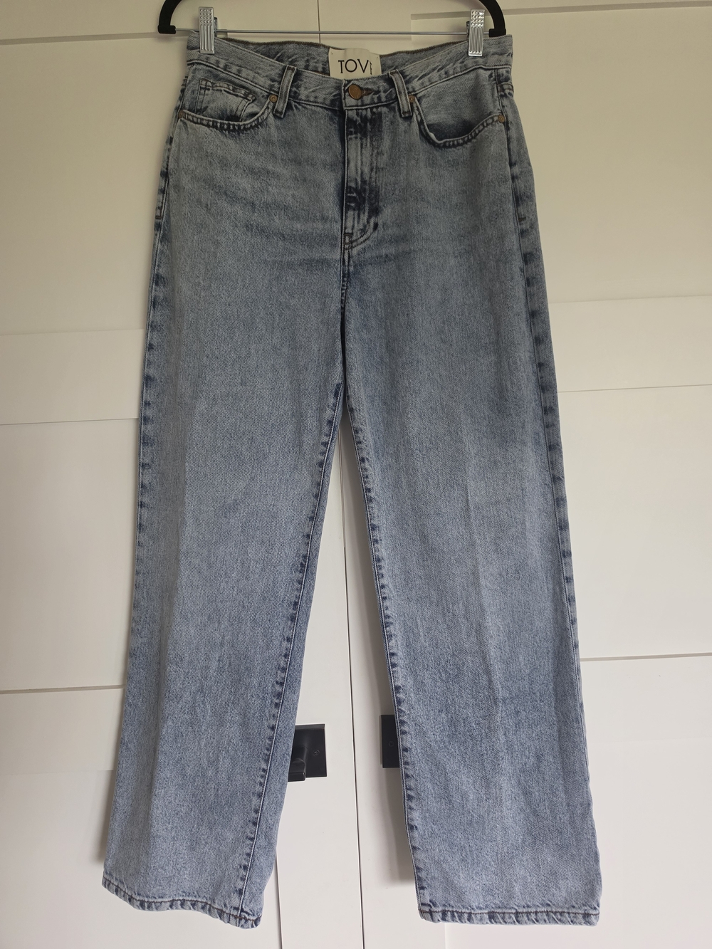 TOVE Light Blue Wide-Leg Jeans Size 29